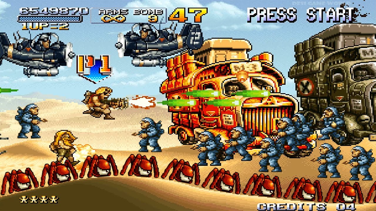 Metal Slug 3 - Ultra Remix Enhance Enemy 2.0 Gameplay