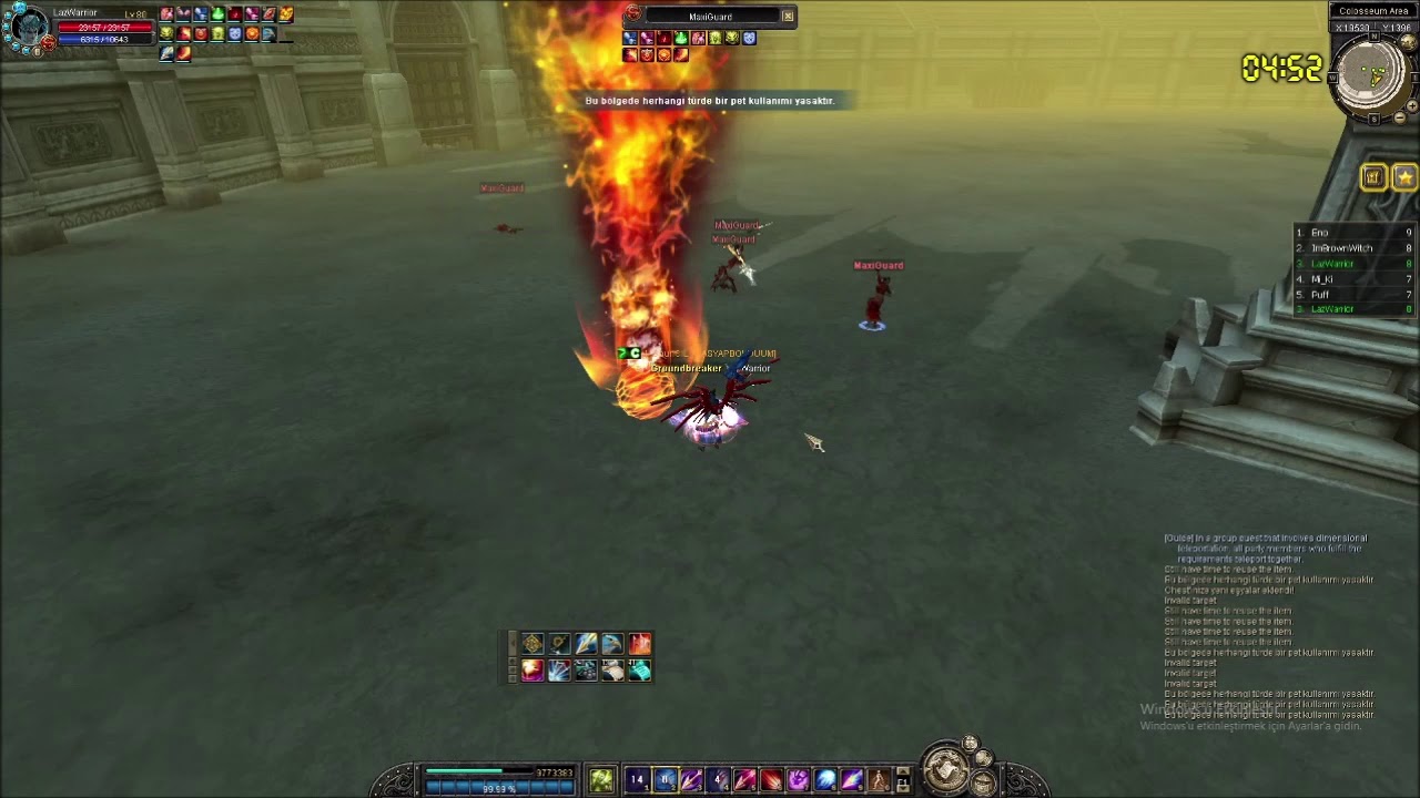 Silkroad Online 80 Cap Only Chin Survival Arena Str Bow