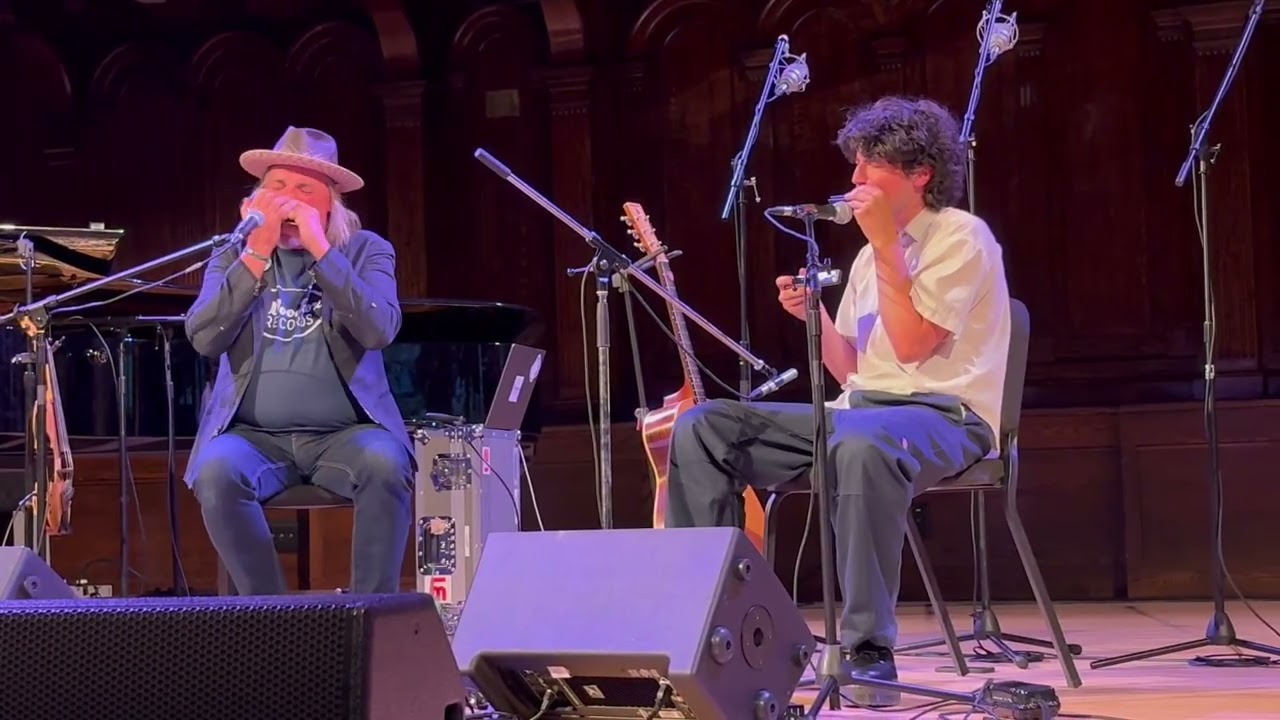 Daniel Lapp & Quinn Bachand - Impromptu  Harmonica Duet