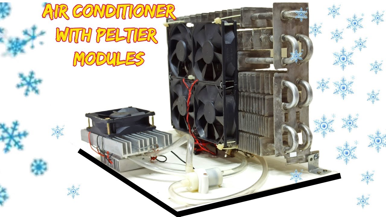 How I Built an Air Conditioner with Peltier Modules | DIY Cooling System