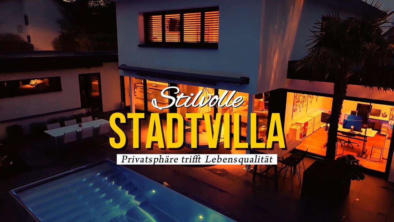 Stilvolle Stadtvilla mit Pool in Top Lage von Bruchsal