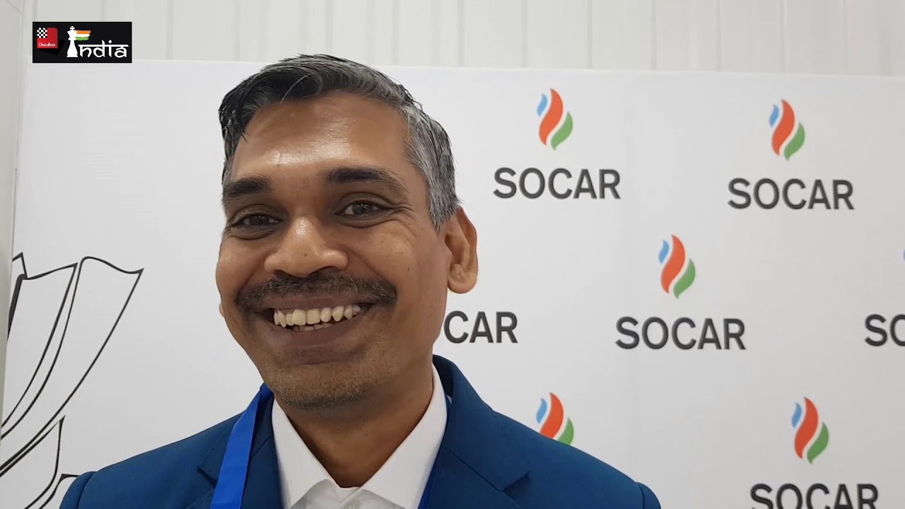 Coach GM R.B. Ramesh recaps India's win over Czech Republic (2.5-1.5) Round 8, Batumi Olympiad 2018
