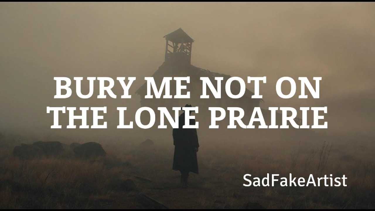 SedFakeArtist BURY ME NOT ON THE LONE PRAIRIE