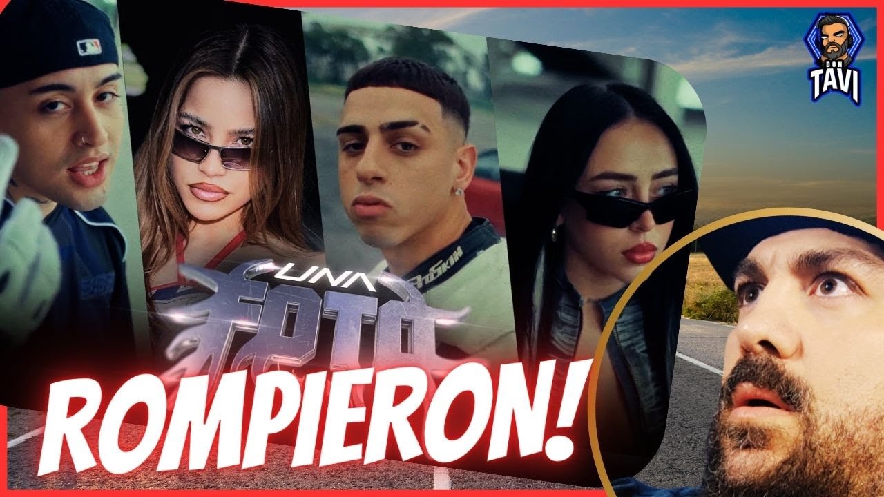 REACCION A MESITA, NICKI NICOLE, EMILIA, TIAGO PZK - UNA FOTO REMIX