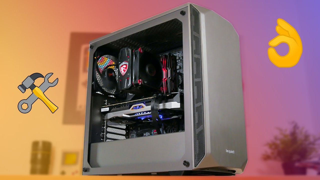 Они сделали это ТАК ПРОСТО для нас — Be Quiet! Pure Base 500 Build (металлический серый)
