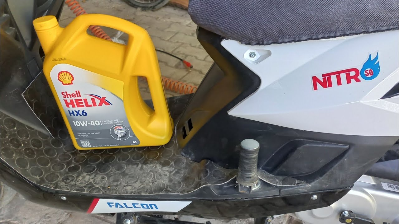Falcon nitro 50 scooter yağ değişimi bakımını kendim yaptım #falcon #yağdeğişimi #scooter #50cc