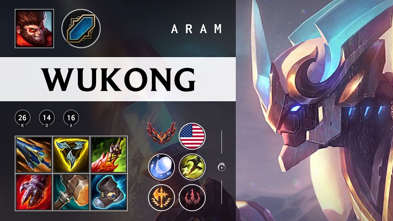 Wukong ARAM - NA Grandmaster Patch 26.04