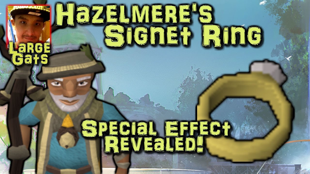 Hazelmere's Signet Ring - The special effect revealed