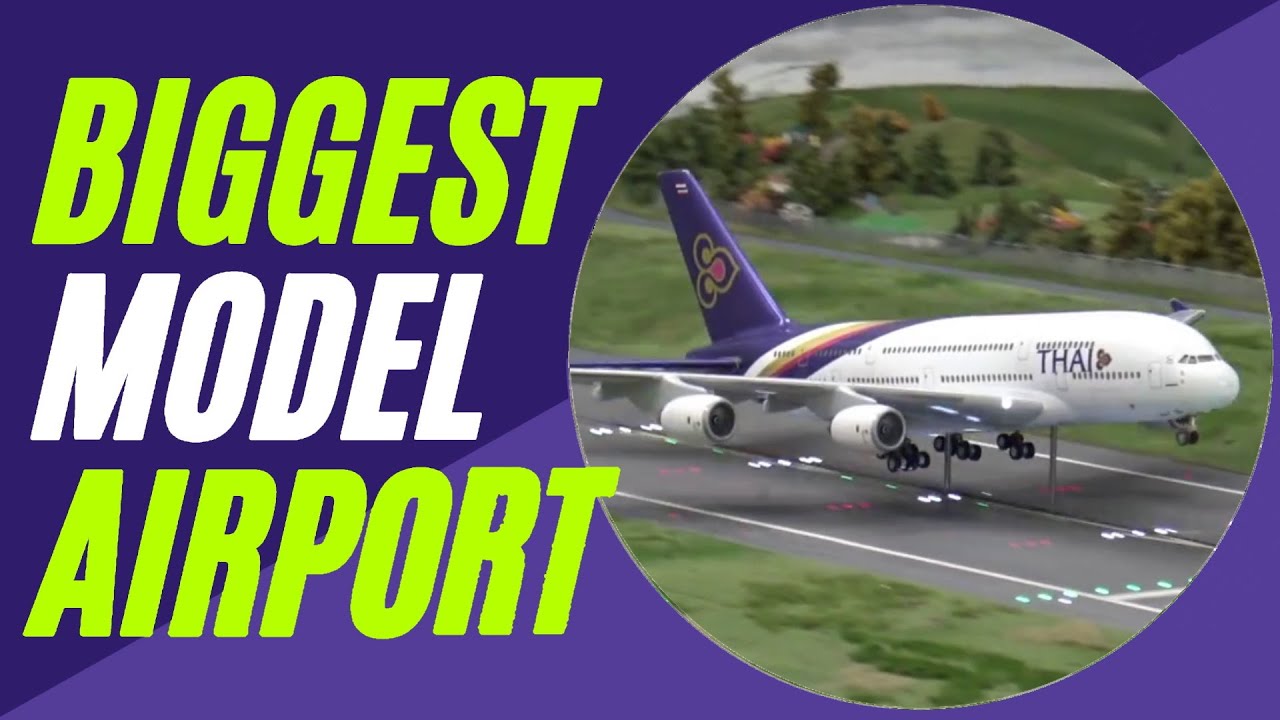 The World's BIGGEST Model Airport ✈️ Miniatur Wunderland Hamburg