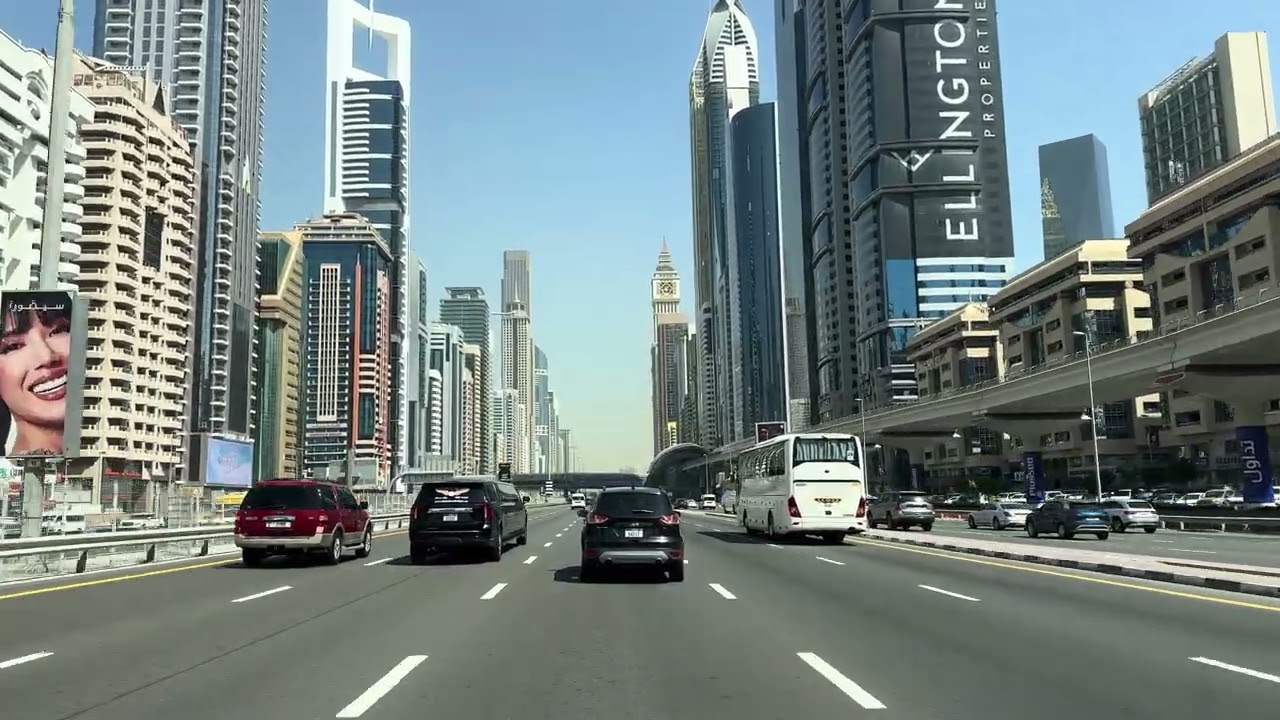 Al Manara to Hudheiba DEWA Office 🇦🇪 | Jumeirah Drive | 4K 60FPS 21 February 2026