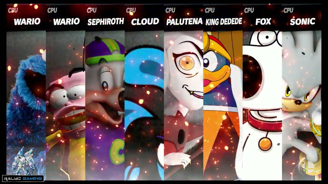 Cookie Monster vs Eddy vs Chuck E Cheese vs Yang vs Eda vs Dedede vs Brian vs Silver