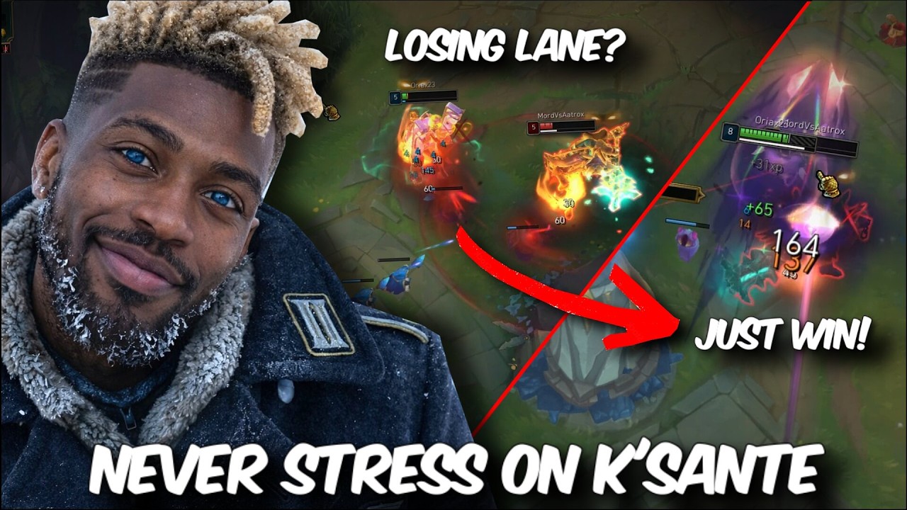 Losing Lane? Bad KDA? Never Stress On K'Sante Just Win!