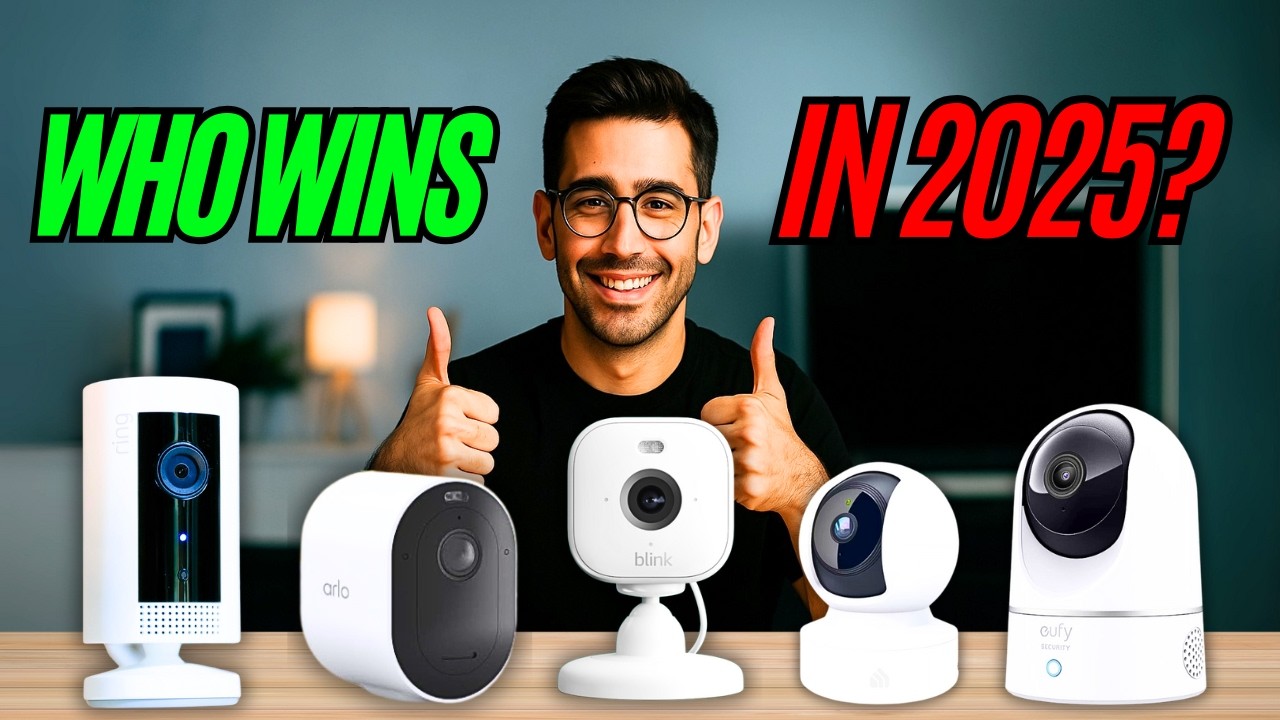 Top 5 Smart Home Security Cameras (2026) | Best Indoor & Outdoor Security Picks