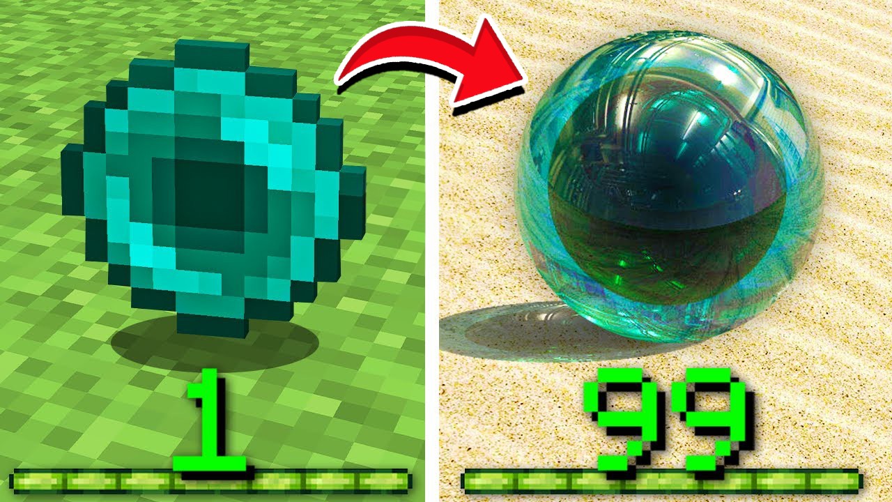JEDES LEVEL macht MINECRAFT REALISTISCHER 😍