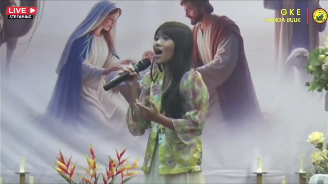 People Need the Lord || Hanna di Acara Ibadah Tutup Tahun GKE Nanga Bulik Kab Lamandau