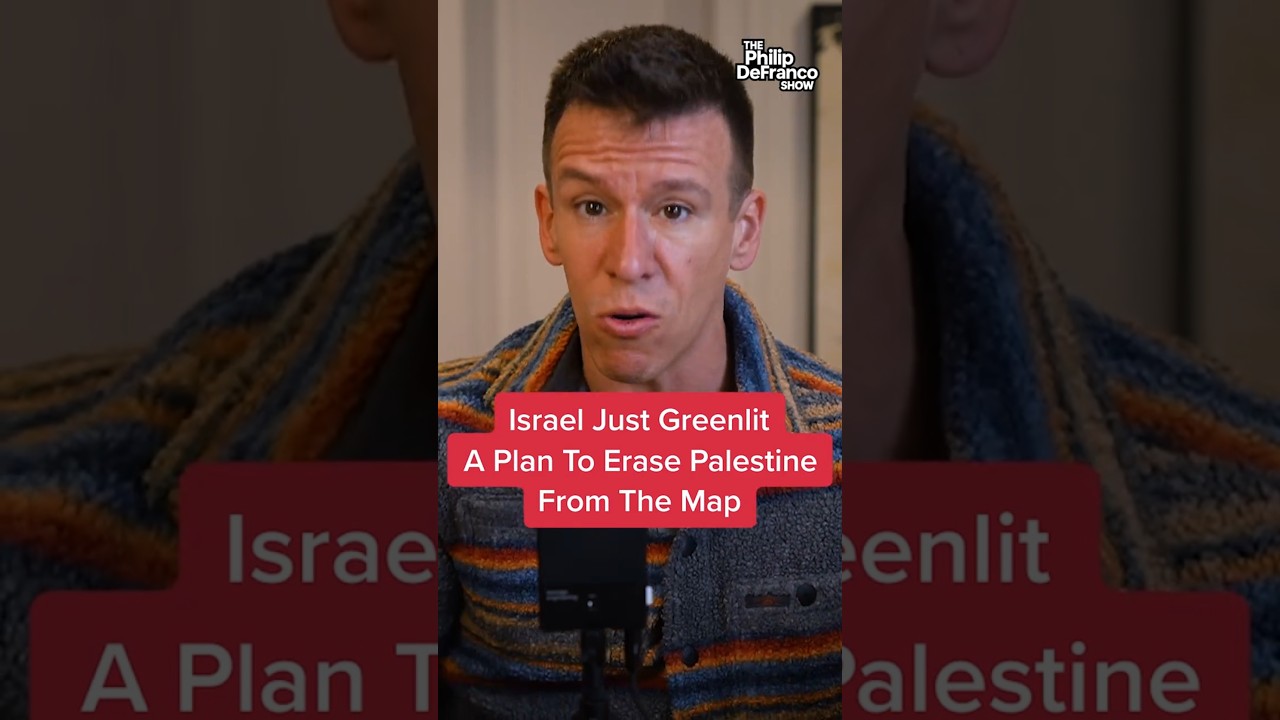 Israel Just Greenlit a Plan to Erase Palestine From the Map