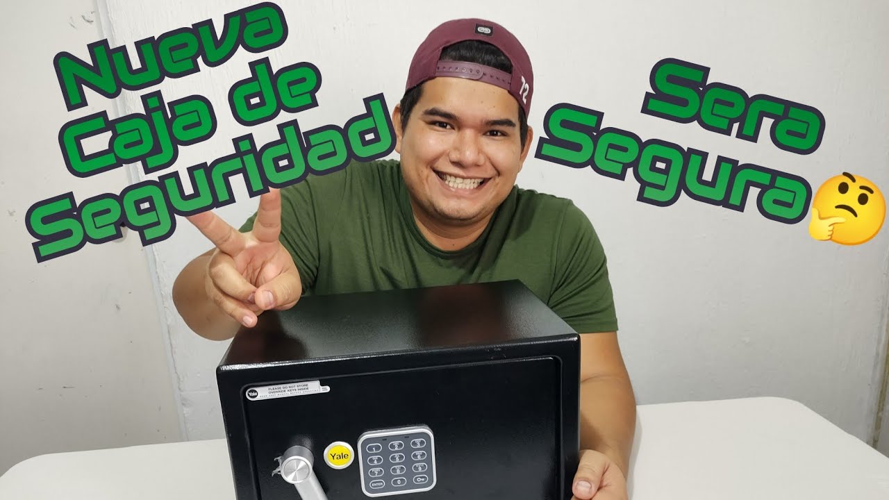 Caja Fuerte de seguridad para tu casa!!! #yale #cajafuerte  😎