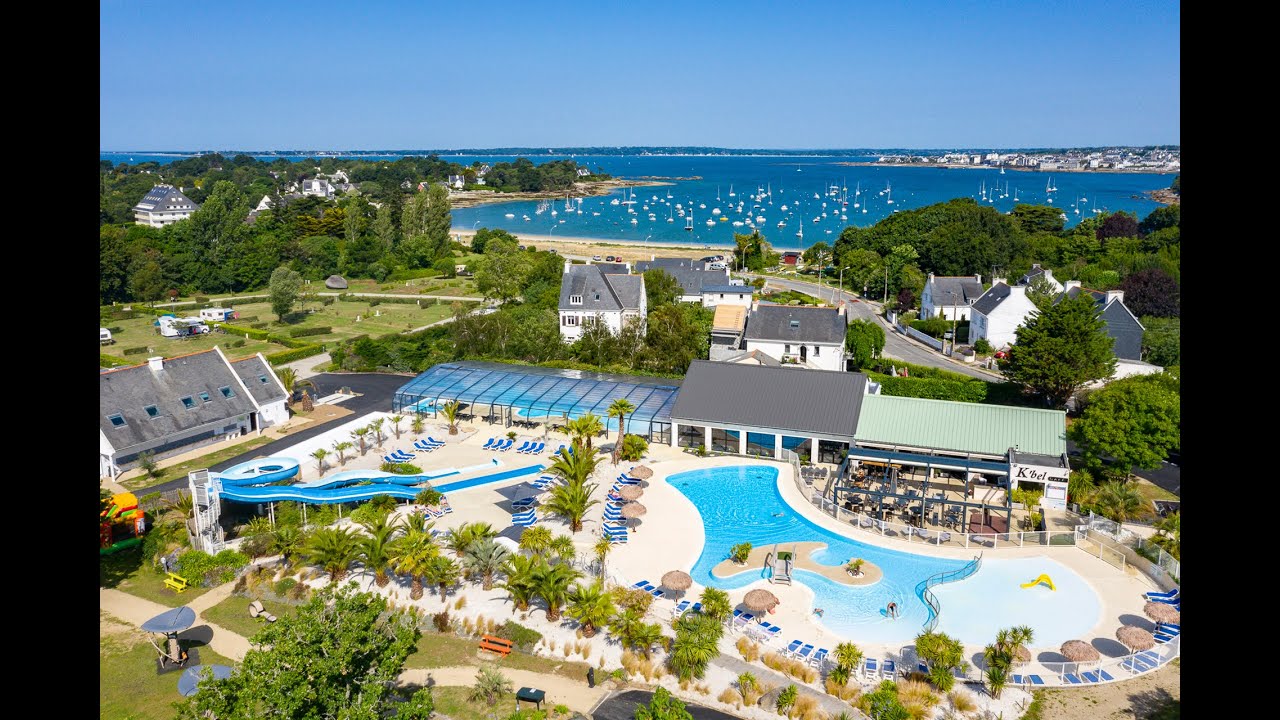 Camping Le CABELLOU PLAGE - Espace Aquatique Blue Caraïbes - CONCARNEAU - BRETAGNE