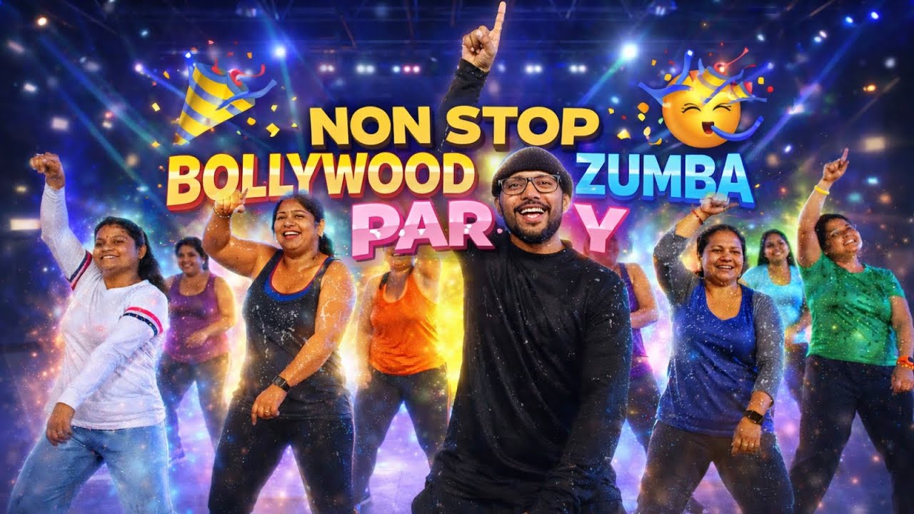 NON STOP BOLLYWOOD ZUMBA PARTY ||Niteesh|| Mayuri Dance &  Fitness Academy || #workout #trending