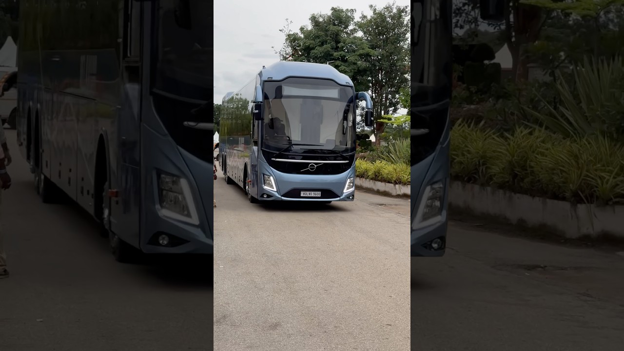 Latest Version of Volvo B8R 9600S | MultiAxle AC Sleeper | #viral #trending #shorts #short #bus