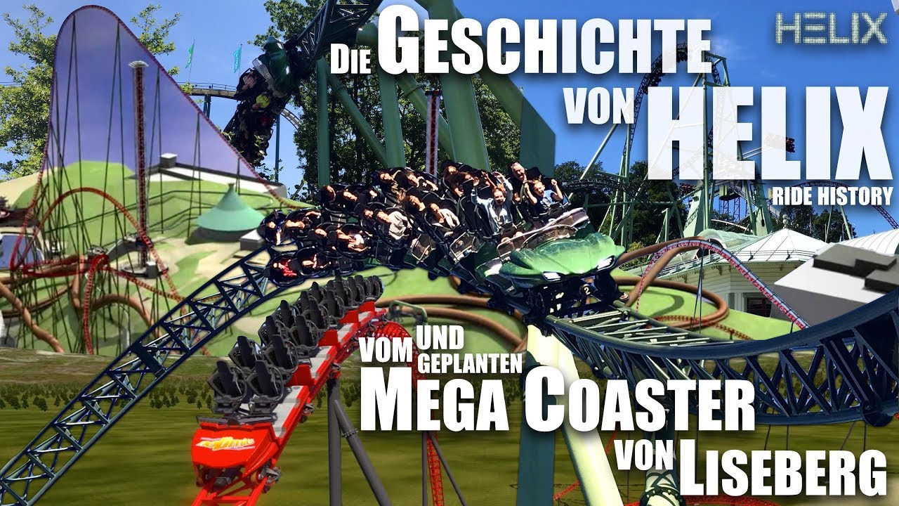 Die Geschichte von HELIX & vom geplanten MEGA COASTER in LISEBERG | Ride History #3