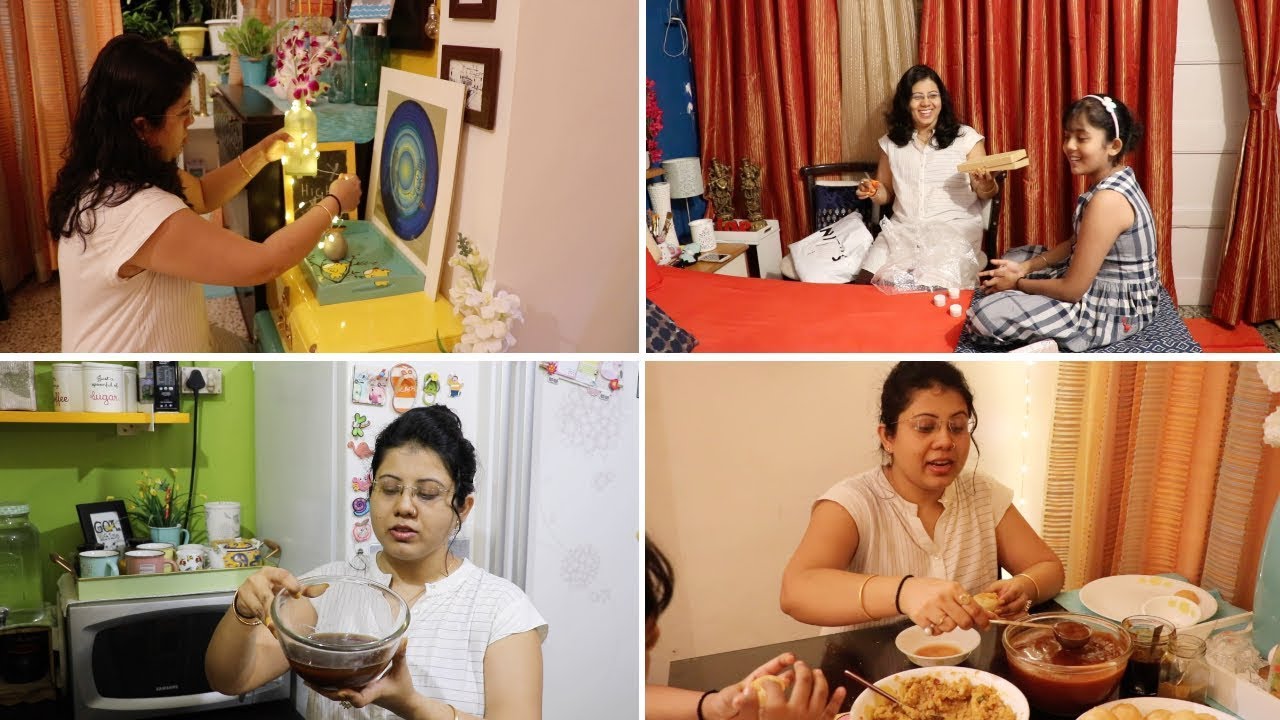 Simple Home Decor Tips & Ideas | It’s Evening Chaat Time – Bengali Style Recipe | Maitreyee Passion