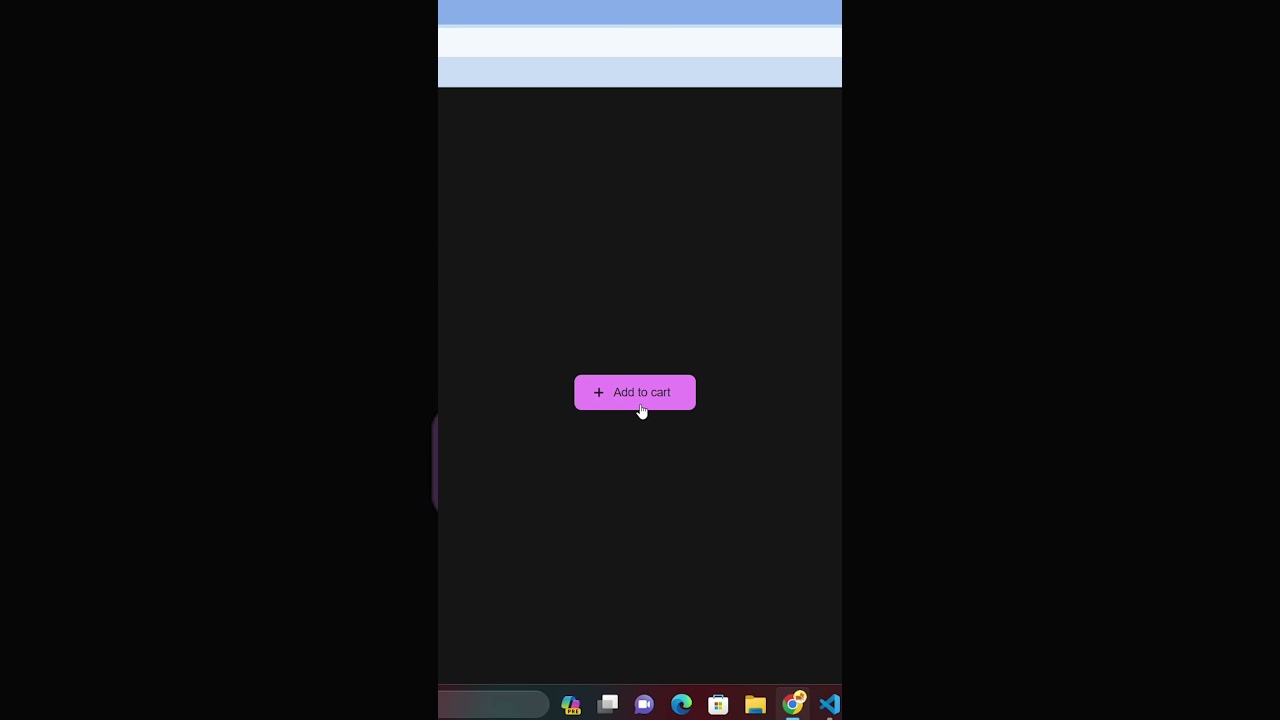 Create  Add To Cart Interaction Using HTML CSS & JavaScript | #shorts #cart #webdevelopment #css