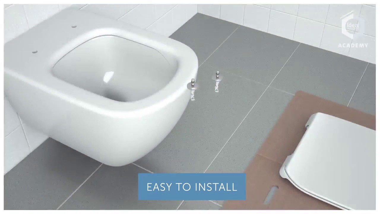 Závěsný klozet Ideal Standard Tesi - návod