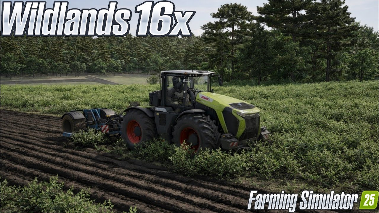 #8 Das erste FELD wächst, 50 von ??? HEKTAR | TIMELAPSE | Wildlands 16x | Farming Simulator 25