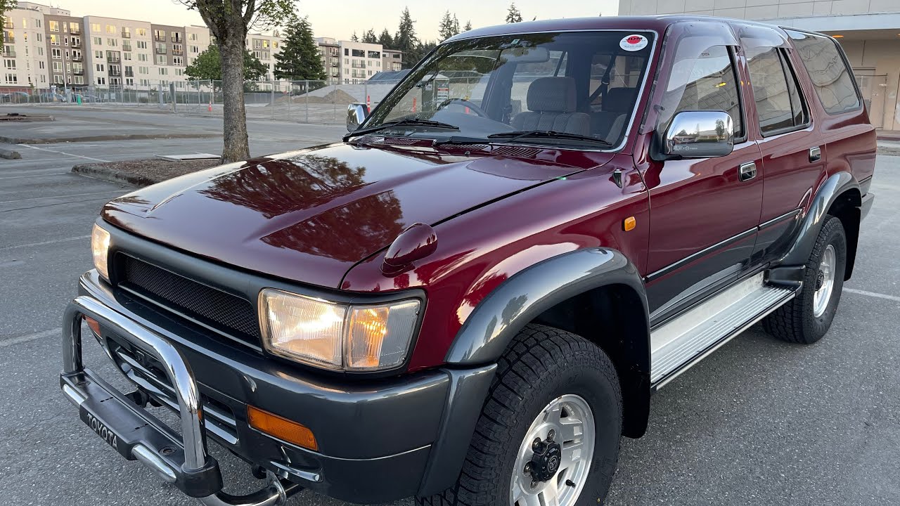 1992 TOYOTA HILUX SURF SSR-X WIDE 4WD turbo diesel LN130 JDM RHD, SOLD THANK YOU TRAVIS.