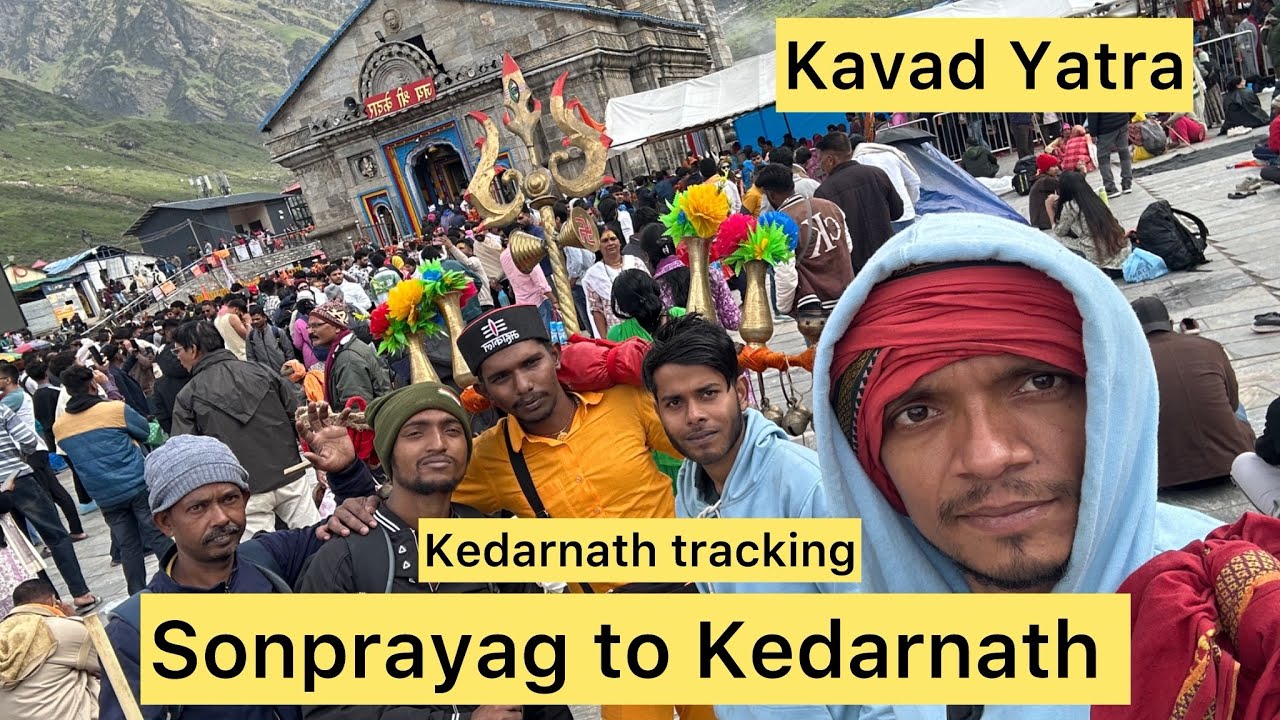 ￼sonprayag to Kedarnath || kavad Yatra || Kedarnath Yatra || sonprayag #kedarnath