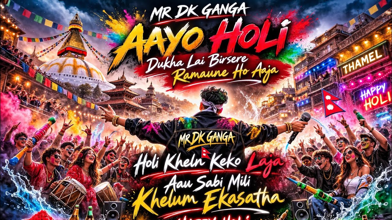Aayo Holi – Dukha Lai Birsere |Mr dk (Official Rap)