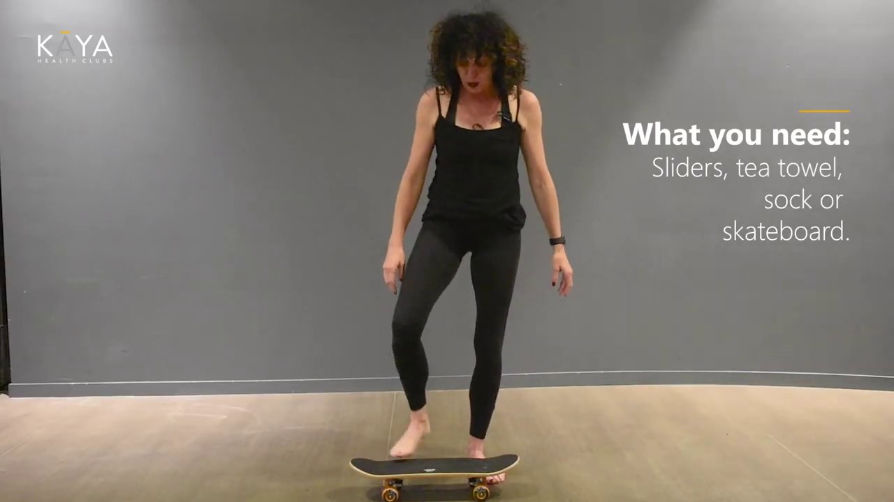 Pilates skateboard 'Reformer' Workout! Killer Session you can do at home