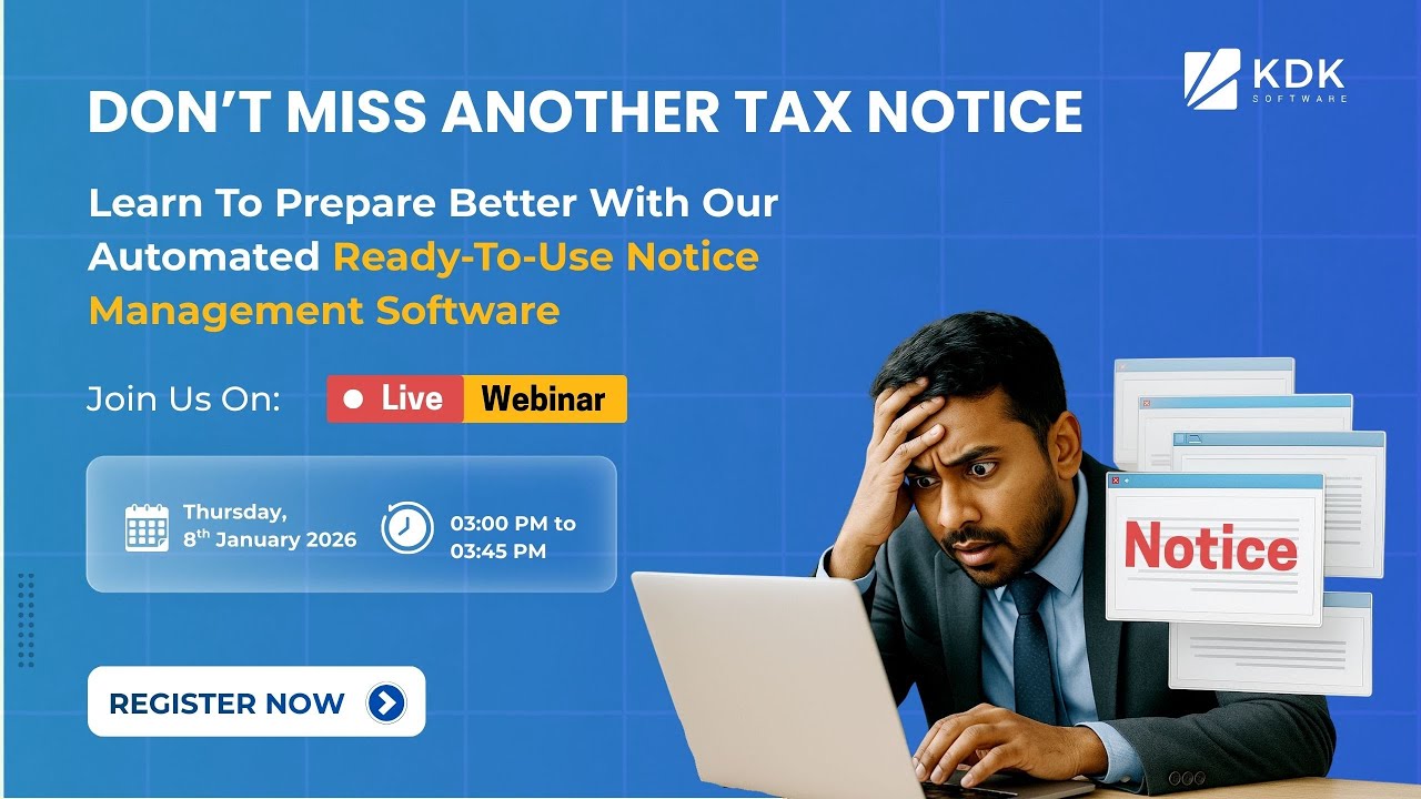 Webinar: Get Control Over Tax Notices - All At One Place