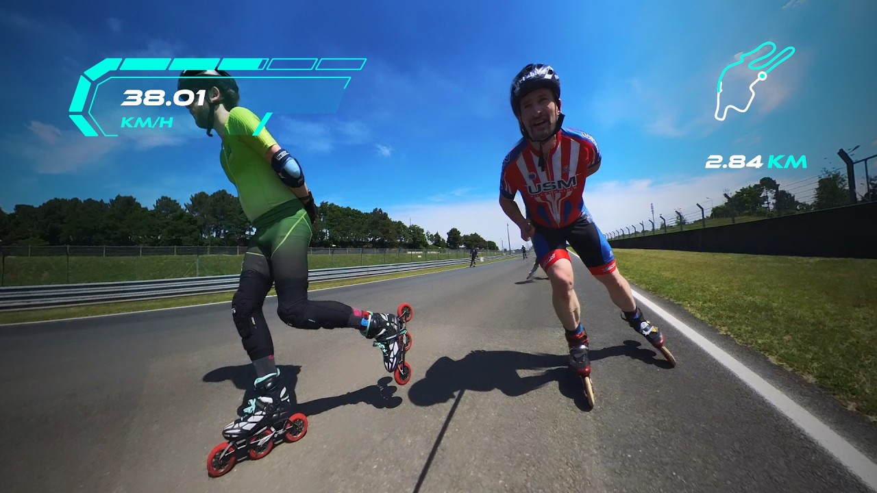 Inline Speed skating - My run 24h du Mans Roller 2024 -