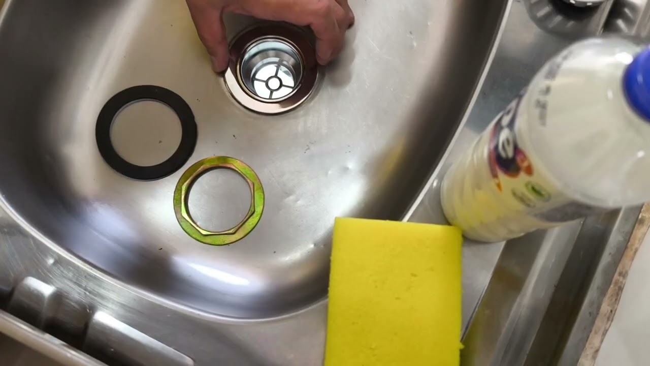 Como trocar válvula de pia e sifão 