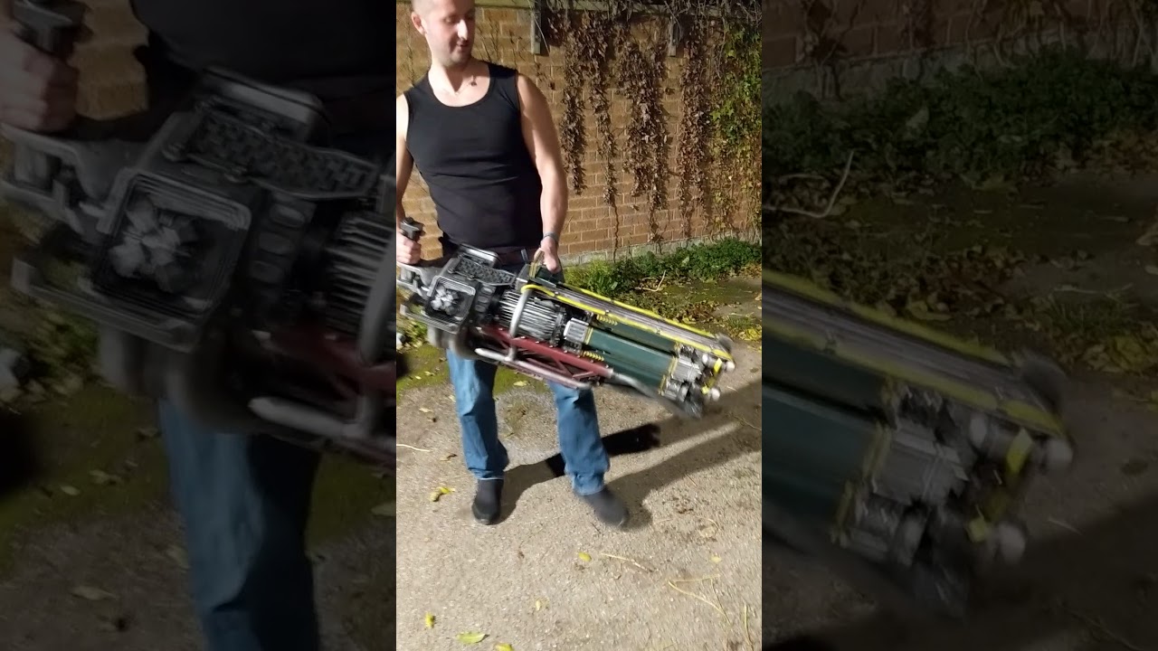 Gatling Laser Fallout 4 prop / cosplay overview
