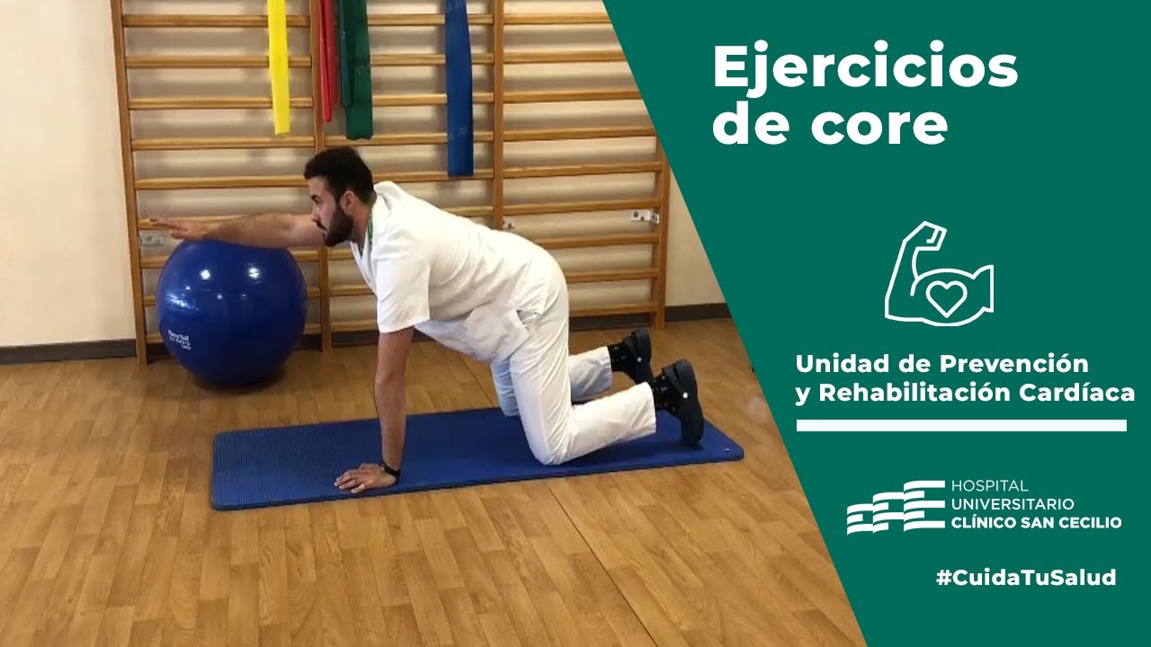 Ejercicios de fuerza para core - Rehabilitación Cardíaca