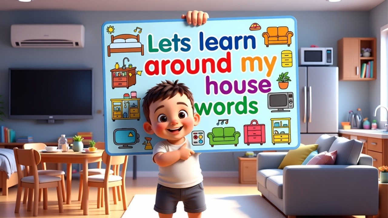 Toddler Learns House Words 🧸 | Preschool Learning |Come To My House 🏠 | Bub&Club 