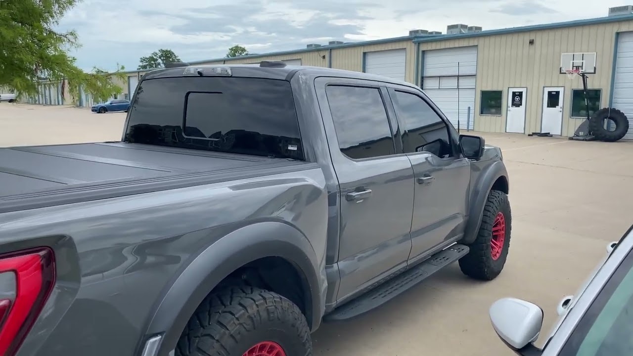 Tulsa Auto Wraps | White Glove Auto | 2021 Ford Raptor | XPEL Prime Window Tint | Walk-around.