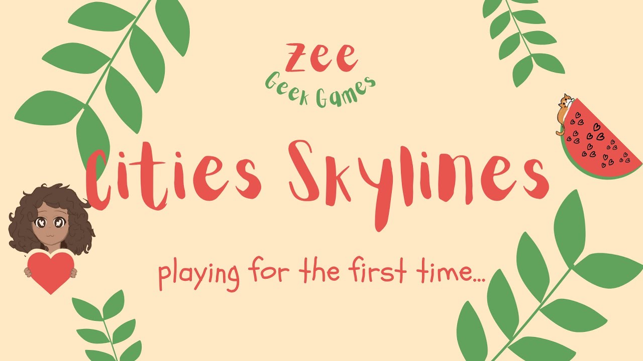 i played cities skylines for the first time (streamed september 12, 2025)