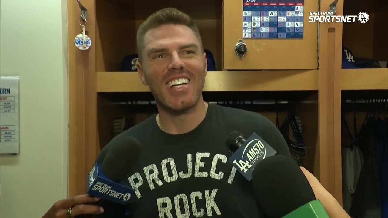 Freddie Freeman Talks About Being Healthy & How a Normal Offseason Will Help Him