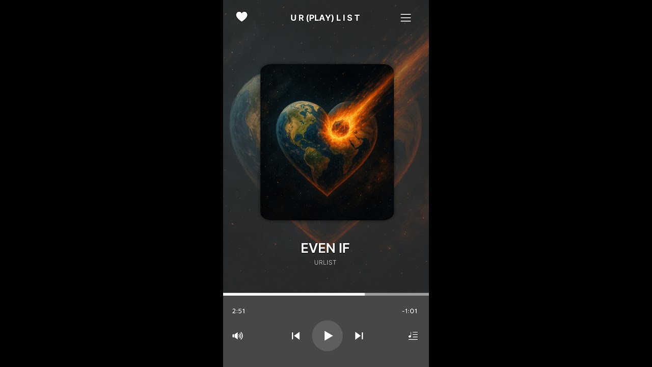 URLIST - Even If (Official Audio)