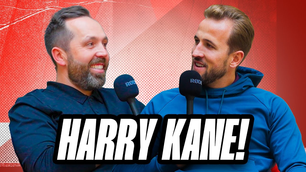 Harry Kane talks playing with Tiger Woods, his love for golf & football!