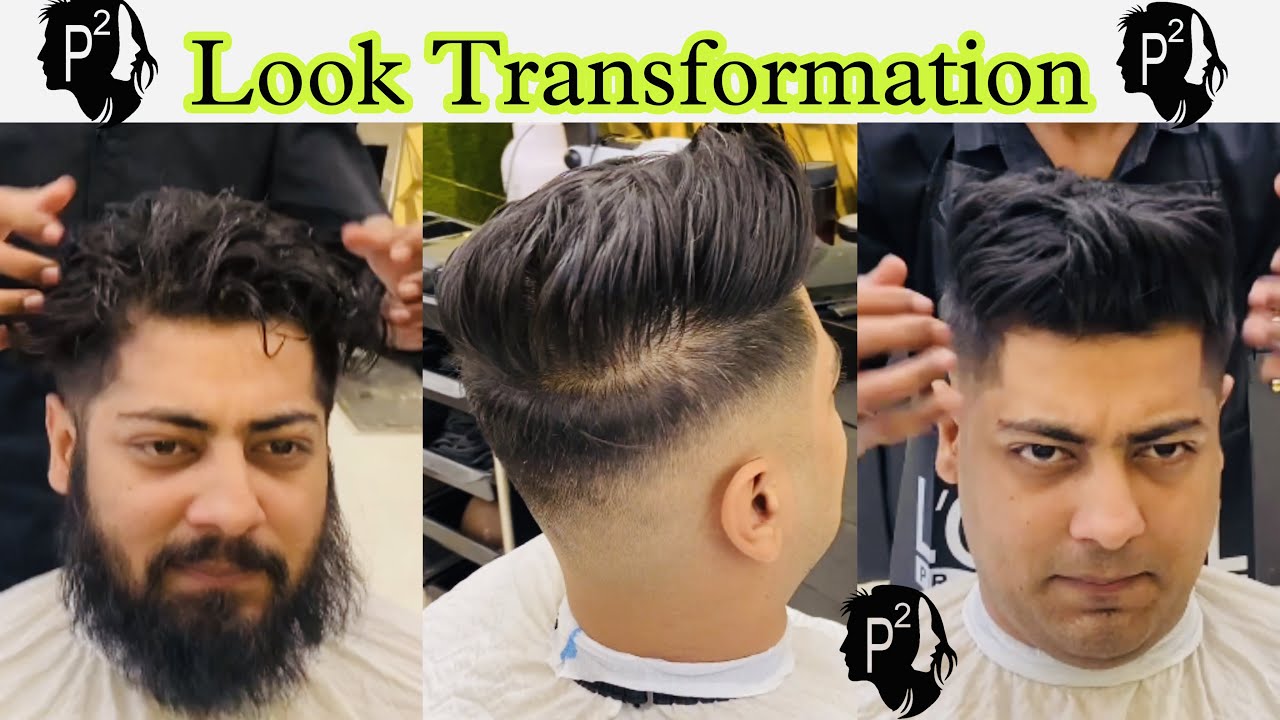 Look Transformation || technique || Step by step || P SQUARE SALON