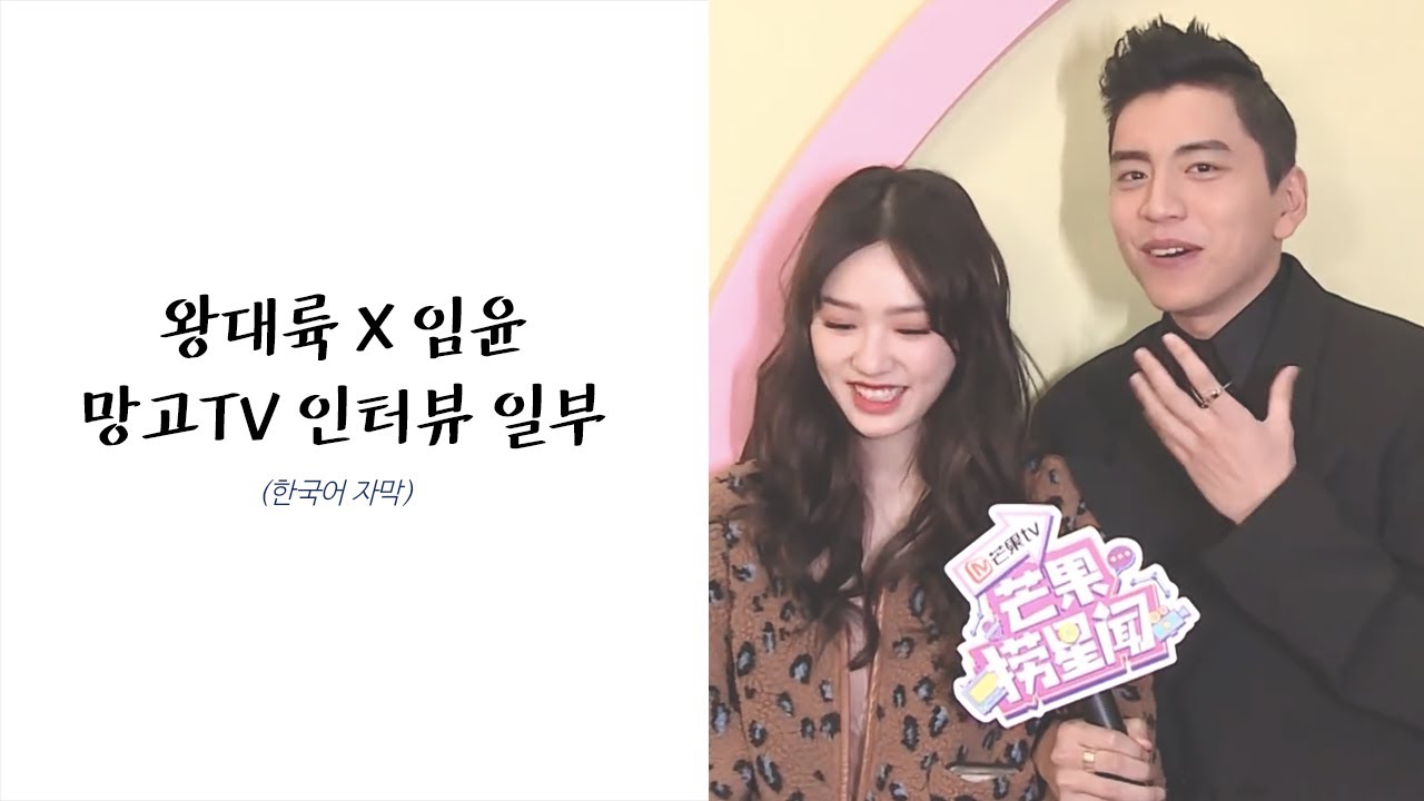 왕대륙 x 임윤 망고TV 인터뷰 일부 (한국어 자막)