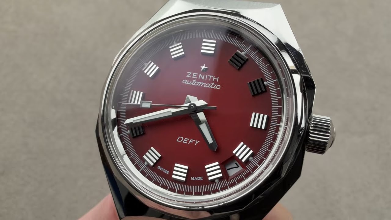 Zenith Defy Revival A3691 03.A3642.670/3691.M3642 Zenith Watch Review