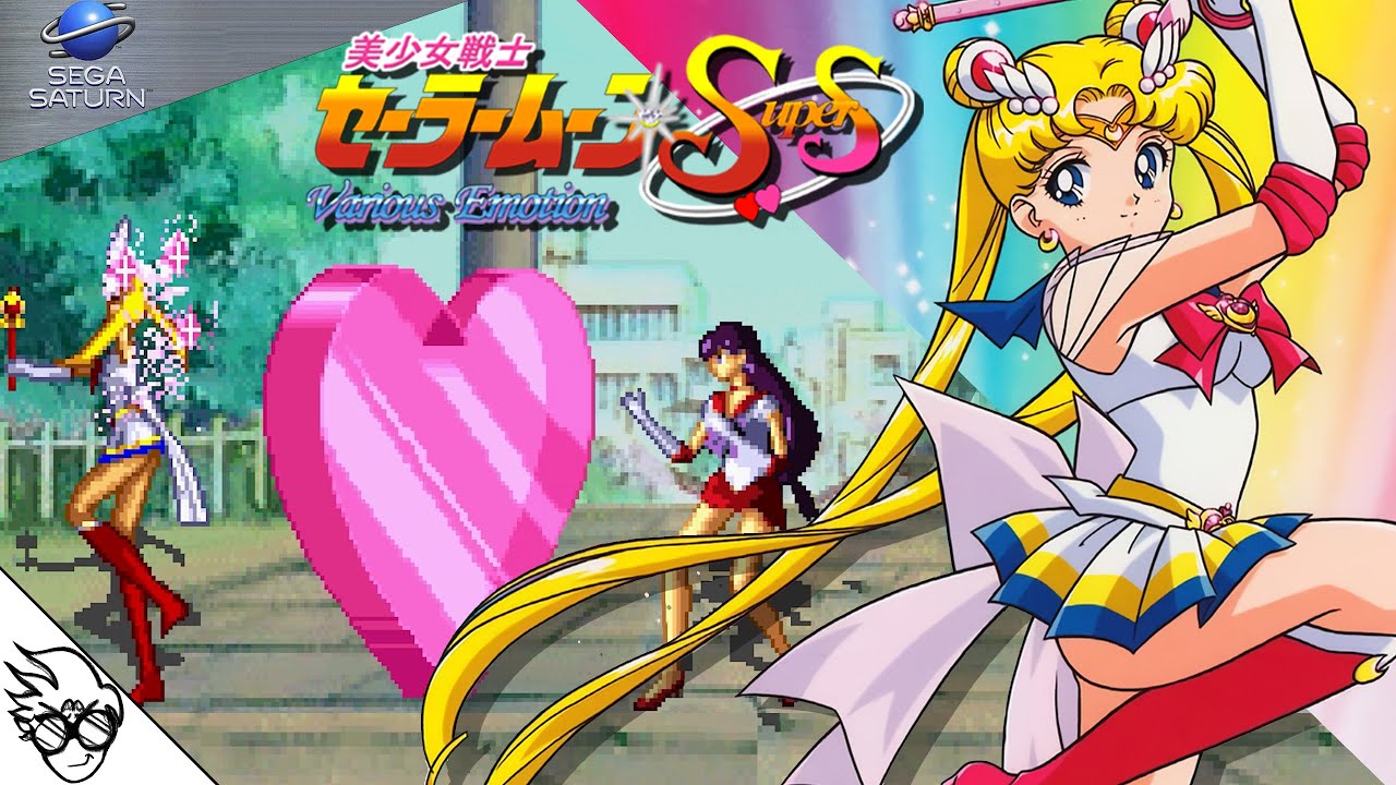 Bishoujo Senshi Sailor Moon SuperS: Various Emotion (Sega Saturn/1996) Sailor Moon [Прохождение]