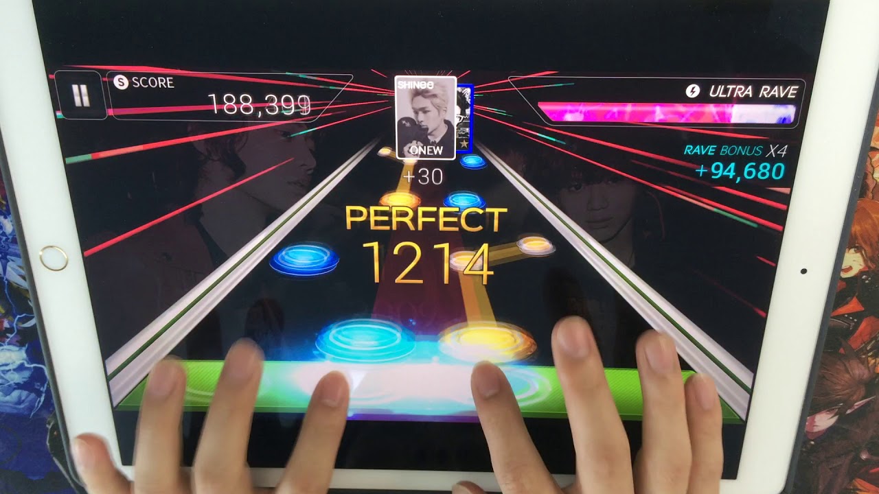 [SuperStar SMTOWN] Ring Ding Dong [SHINee] Hard 3Star(★★★) - 웅차(WoongCha)