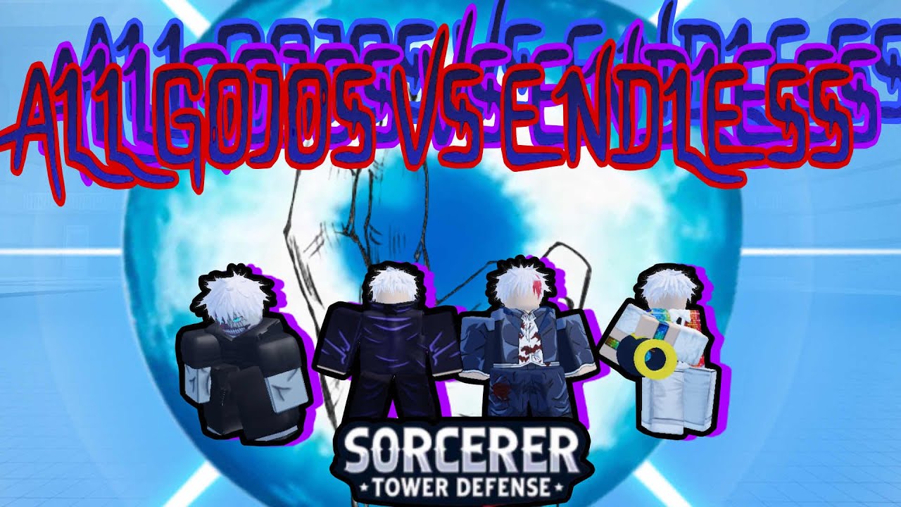 ALL Gojos Vs Endless | Sorcerer Tower Defense